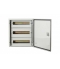 Szafa metalowa 600x600x250 mm - 78 modułów IP66 / 3 rzędy po 26 modułów F1.0213