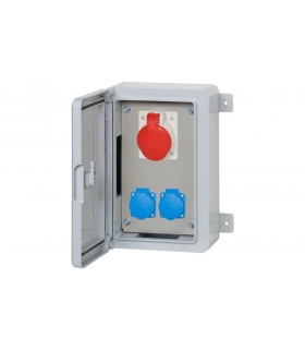 Szafa budowlana 200x300x130, 16A 5p, 2x230V F3.0530