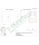 Szafa budowlana 250x350x150, 2x32A 5p, 4x230V F3.0574