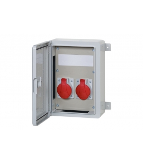 Szafa budowlana 250x350x150, 2x32A 5p, 8 modułów F3.0541