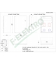 Szafa budowlana 300x400x170, 2x16A 5p, 2x230V, 12 modułów F3.0150