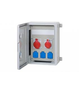 Szafa budowlana 300x400x170, 2x32A5p, 3x230V, 12 modułów F3.0153