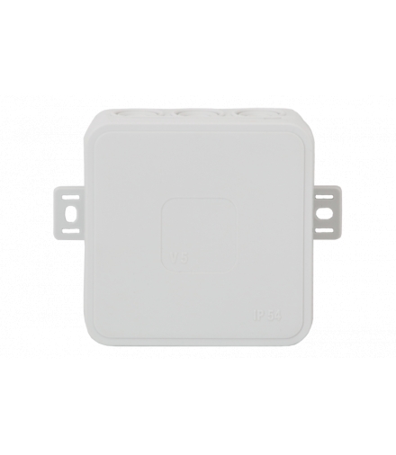 Puszka hermetyczna V7, termoplast 100x100x41 IP54, biała - klik F1.0294
