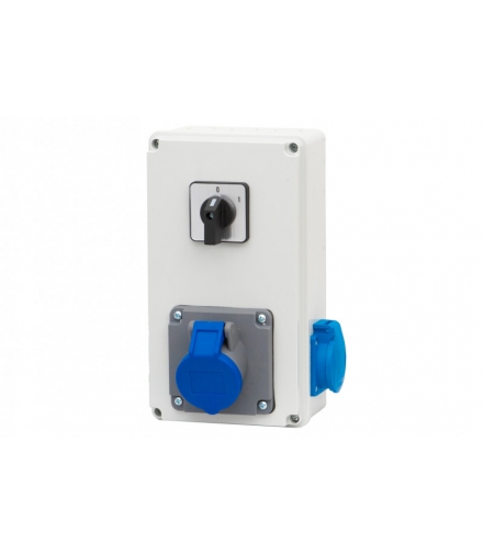 Rozdzielnica BICO 16A 3p, 230V, 0/1 F3.0798