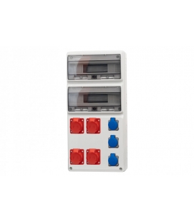 Rozdzielnica LEGATO 32M 2x16A 5p, 2x32A 5p, 3x230V 32 moduły 76100.0