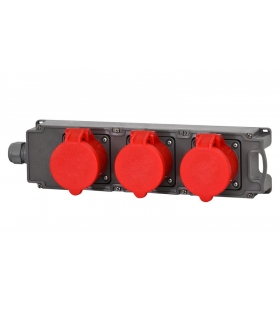 Rozdzielnia TRIBOX 2x16A 5p, 32A 5p F3.0577