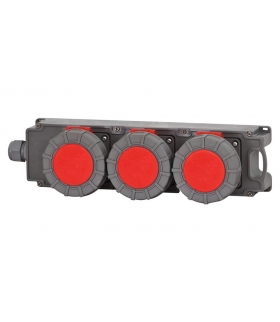 Rozdzielnia TRIBOX 3x16A 5p IP65 F3.0585