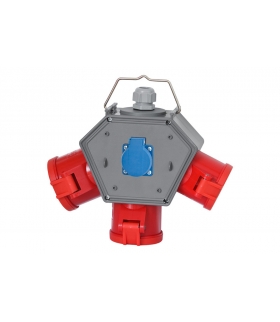 Rozdzielnia POLYBOX gniazda 2x16A 5p, 32A 5p, 230V F3.0611