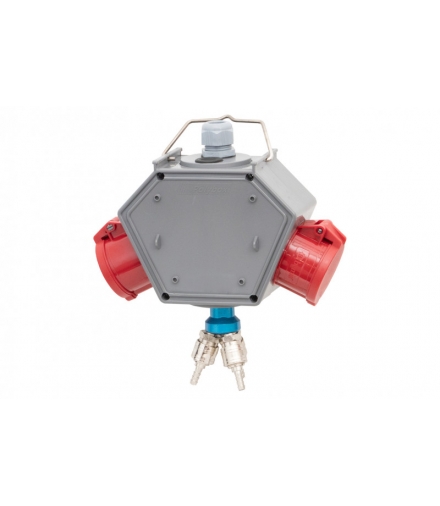 Rozdzielnia POLYBOX Gniazda 16A 5p, 32A 5p + 3xAIR (powietrze) F3.0794