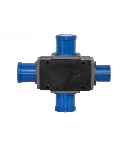 Rozdzielnia PARMA wtyczka 32A 3p, gniazda 3x32A 3p F3.0743