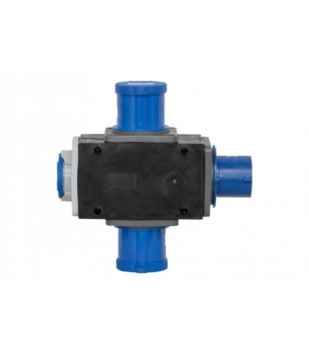 Rozdzielnia PARMA wtyczka 32A 3p, gniazda 2x32A 3p, 230V F3.0744