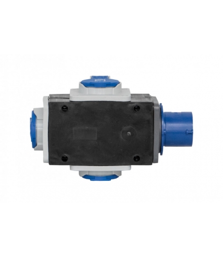 Rozdzielnia PARMA wtyczka 32A 3p, gniazda 3x230V F3.0746
