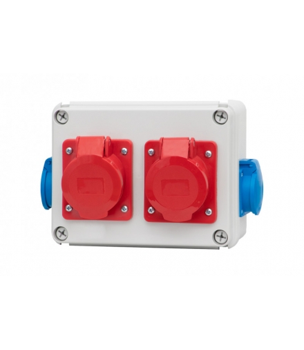 Rozdzielnica R-190 2x32A 5p, 2x230V F3.0309