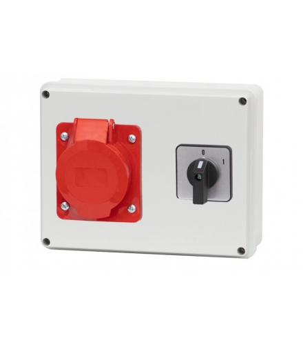 Rozdzielnica R-190 16A 5p, 0/1 F3.0776