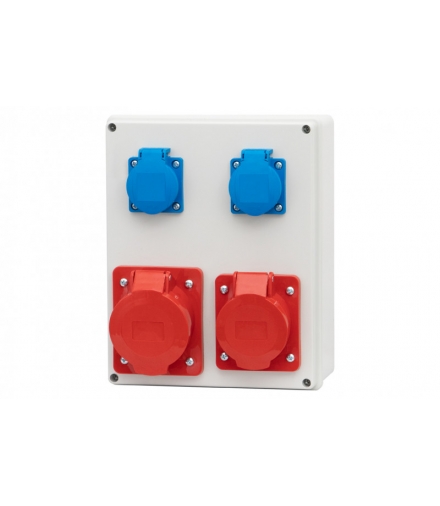 Rozdzielnica R-240 2x16A 5p, 2x230V F3.0098