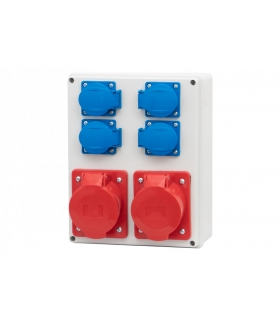 Rozdzielnica R-240 16A 4p, 32A 4p, 4x230V F3.0224