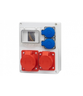 Rozdzielnica R-240 2x16A 5p, 2x230V 4 moduły F3.0073