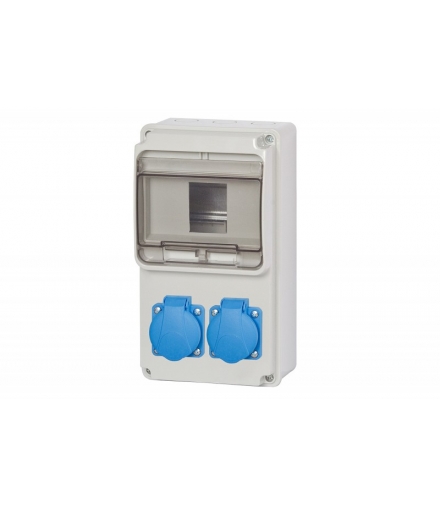 Rozdzielnica 6S ULISSE MINI 2x230V 6 modułów 74180.20