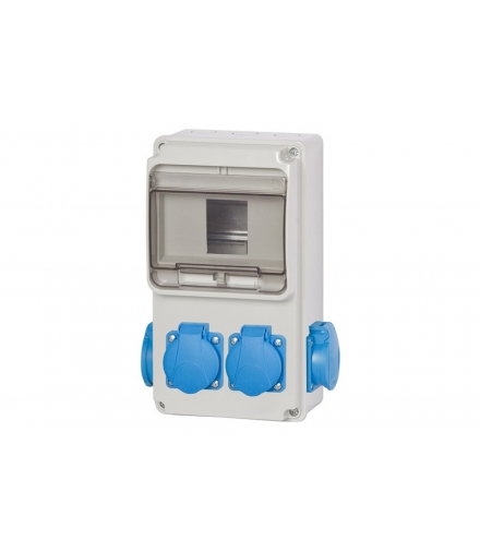 Rozdzielnica 6S ULISSE MINI 4x230V 6 modułów 74180.35