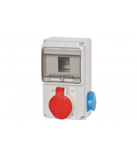 Rozdzielnica 6S ULISSE MINI 32A 5p, 230V 6 modułów 74180.37