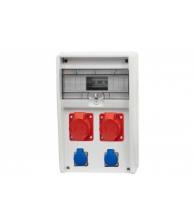 Rozdzielnica 12S ULISSE 2x16A 5p, 2x230V 12 modułów 74181.48