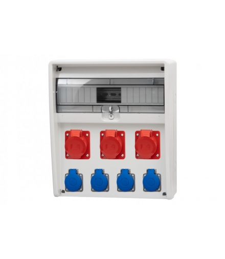 Rozdzielnica 17S ULISSE 3x32A 5p, 4x230V 17 modułów 74182.3