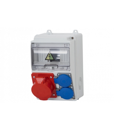 Rozdzielnica LAGO 7M 16/5, 2x230V IP44 F3.0849