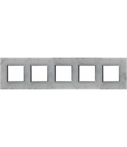 Ramka 5x Seria DANTE, BIANCO 4504485