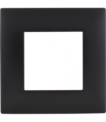 Ramka 1x Seria DANTE, CZARNY 450981