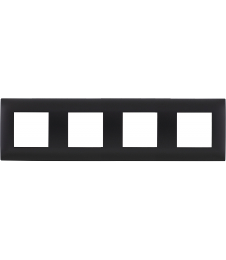 Ramka 4x Seria DANTE, CZARNY 450984