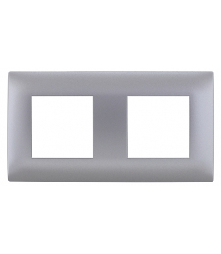 Ramka 2x Seria DANTE, INOX 454182