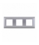 Ramka 3x Seria DANTE, INOX 454183