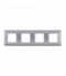 Ramka 4x Seria DANTE, INOX 454184