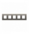 Ramka 5x Seria DANTE, INOX 4541285