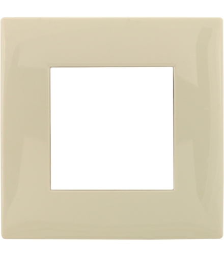Ramka 1x Seria DANTE, KREM 450381