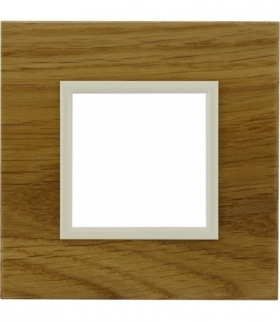 Ramka 1x Seria DANTE, LIGHT OAK 4522381