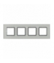Ramka 4x Seria DANTE, CREATIVE GLASS SUPER WHITE 4501184