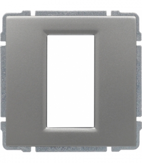 Uchwyt do instalacji modułów 45x22,5 z redukcją ramki Seria KOS 66, ALUMINIUM 664055