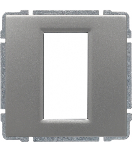 Uchwyt do instalacji modułów 45x22,5 z redukcją ramki Seria KOS 66, ALUMINIUM 664055