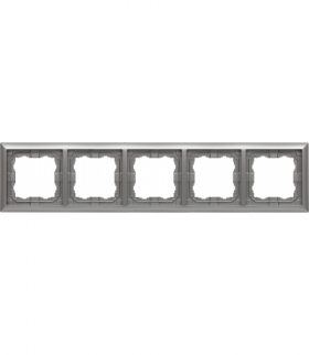 Ramka 5x Seria KOS 66, ALUMINIUM 664085