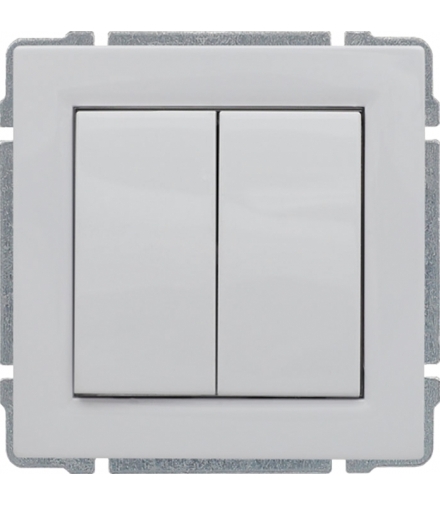 Zaślepka modułowa (2szt. 22,5mmx45mm) Seria KOS 66, BIAŁY 660480