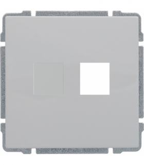Pokrywa gniazda komputerowego do Keystone 22,5x45mm Seria KOS 66, BIAŁY 6604801