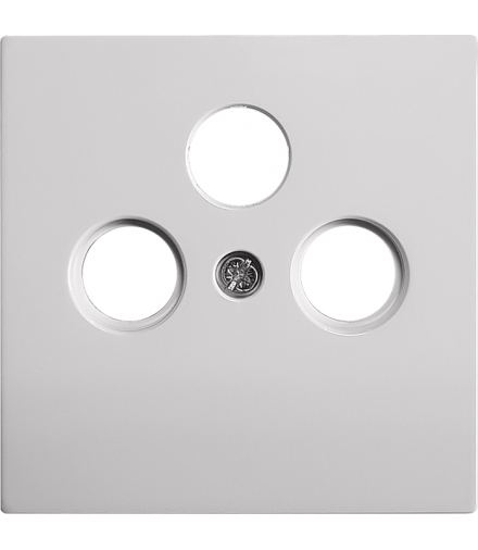 Pokrywa do gniazda RTV-SAT Seria KOS66, BIAŁY 6604076