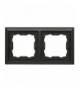 Ramka 2x Seria KOS 66, GRAFIT 666082
