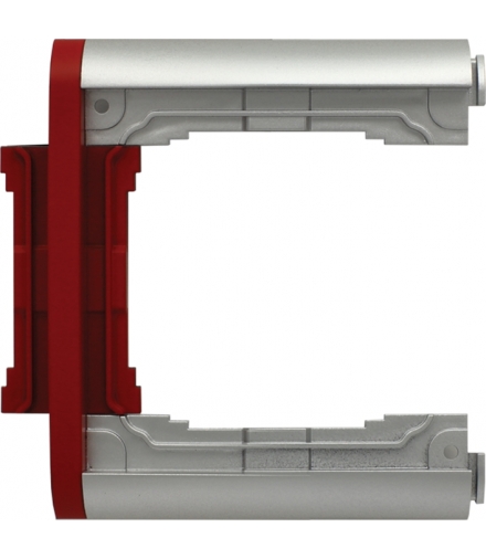 Element N-krotny ramki składanej Seria KOS66 PLUS, ALUMINUM + CZERWONY 66401079
