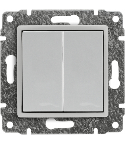 Zaślepka modułowa (2szt. 22,5mmx45mm) Seria VENA, BIAŁY 510480