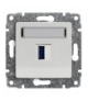 Ładowarka USB pojedyncza Seria VENA, BIAŁY 510455