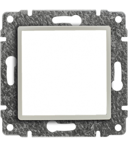 Uchwyt do instalacji modułów 45x45 z redukcją ramki Seria VENA, KREM 510345