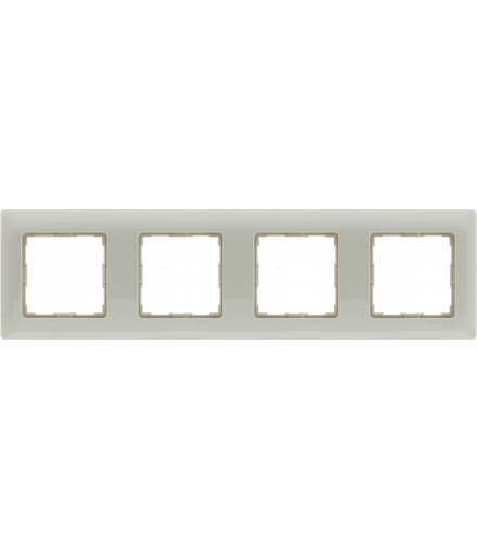Ramka 4x Seria VENA, KREM 510384