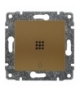 Przycisk “światło” podświetlany z klawiszem bez ramki, Seria VENA, PATYNA 523013